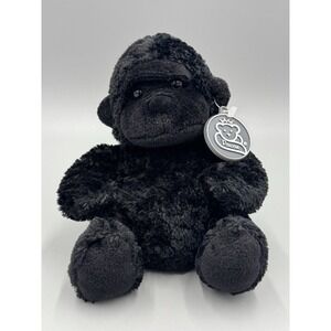 Princess Soft Toys Gorilla Plush Small 6" Stuffed Animal Black No Tag